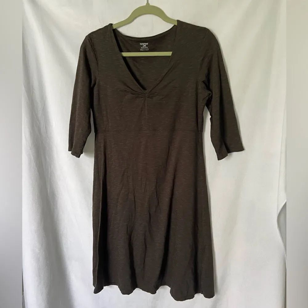 Horny Toad Rosalinda Brown Heather Dress size M